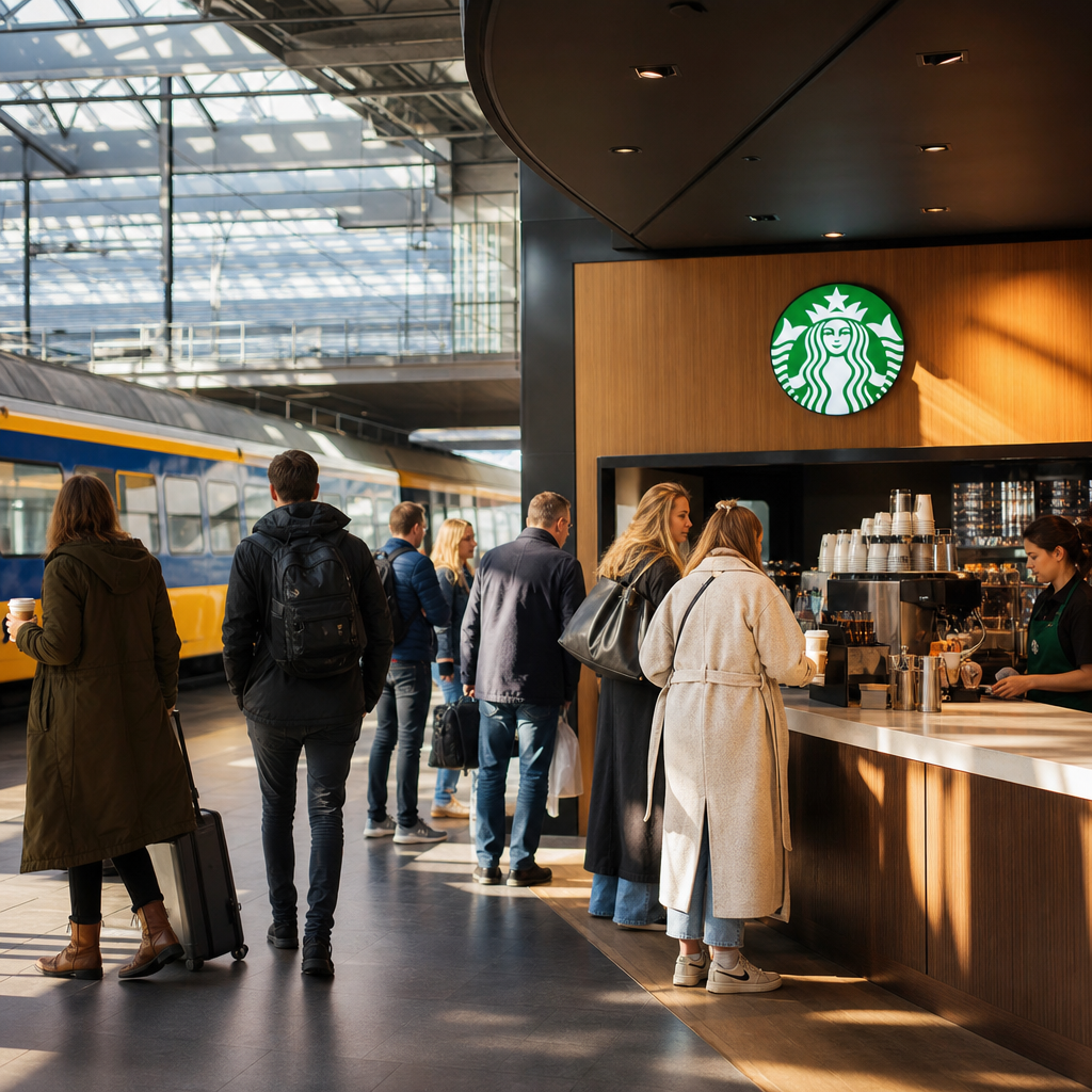 Horeca op Station Den Bosch: koffie, broodjes en lunch