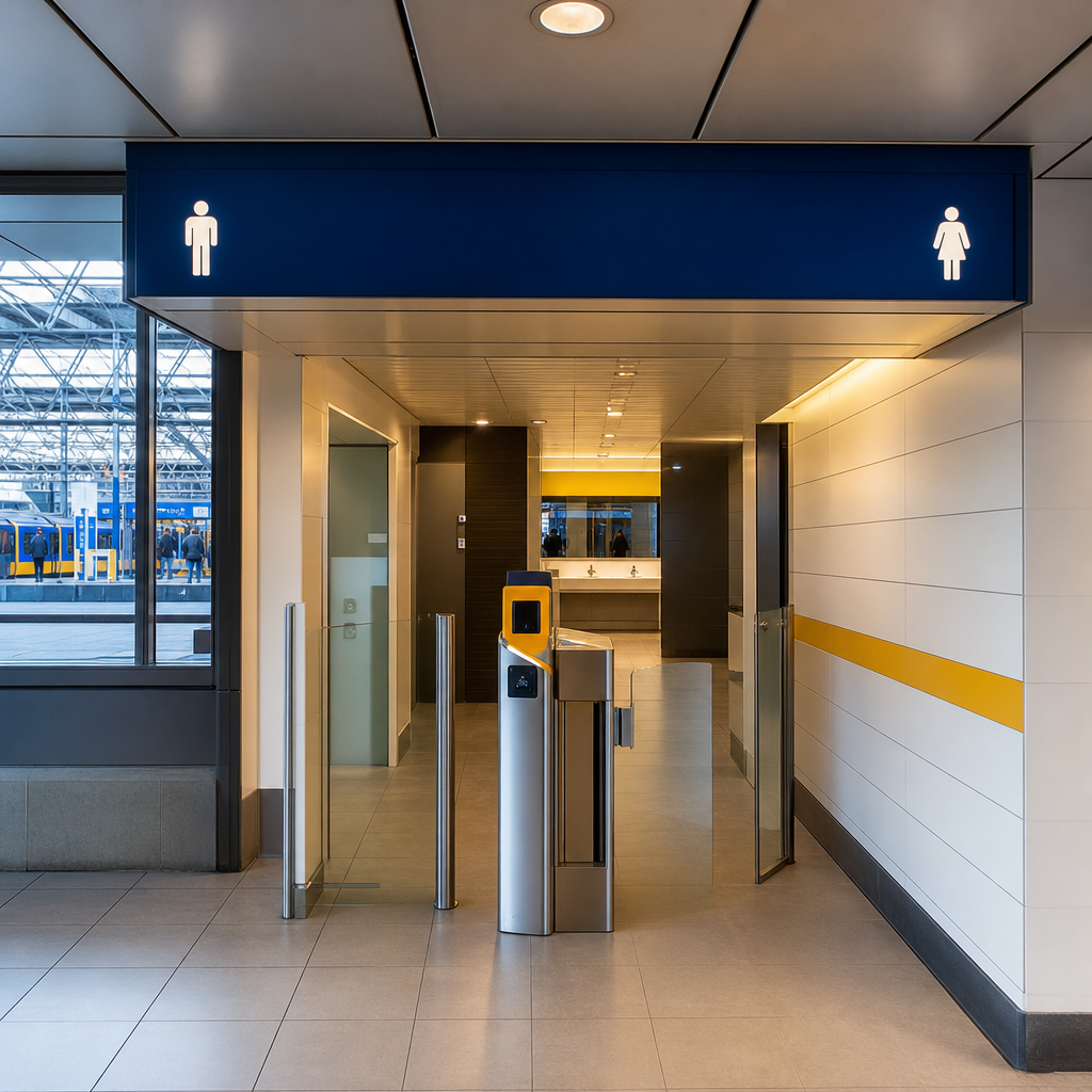 Toiletten Station Den Bosch: locatie, prijs en rolstoel