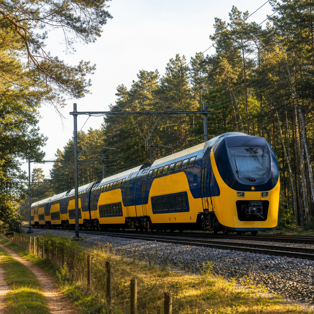 Trein Den Bosch Breda: 35 minuten Intercity via Tilburg